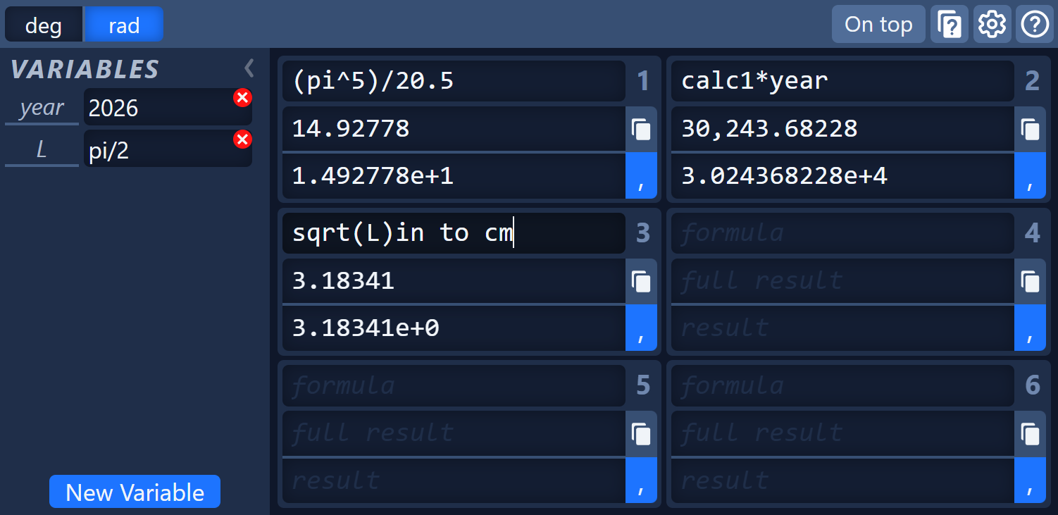 Mathmetic GUI Screenshot